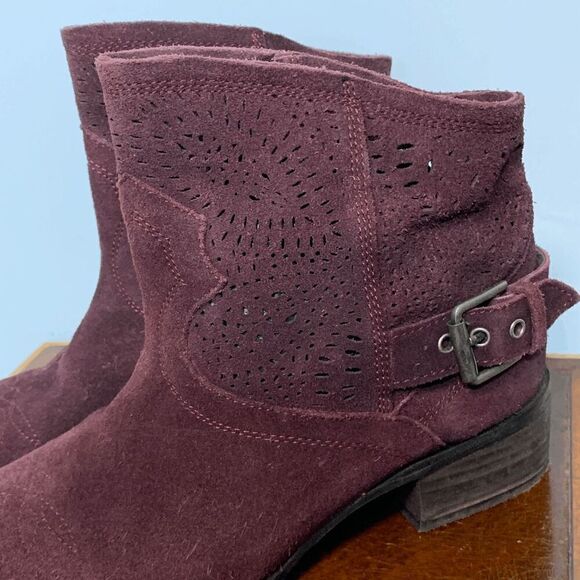 Naughty Monkey 2" Heel Western Suede Bootie - Picture 9 of 9